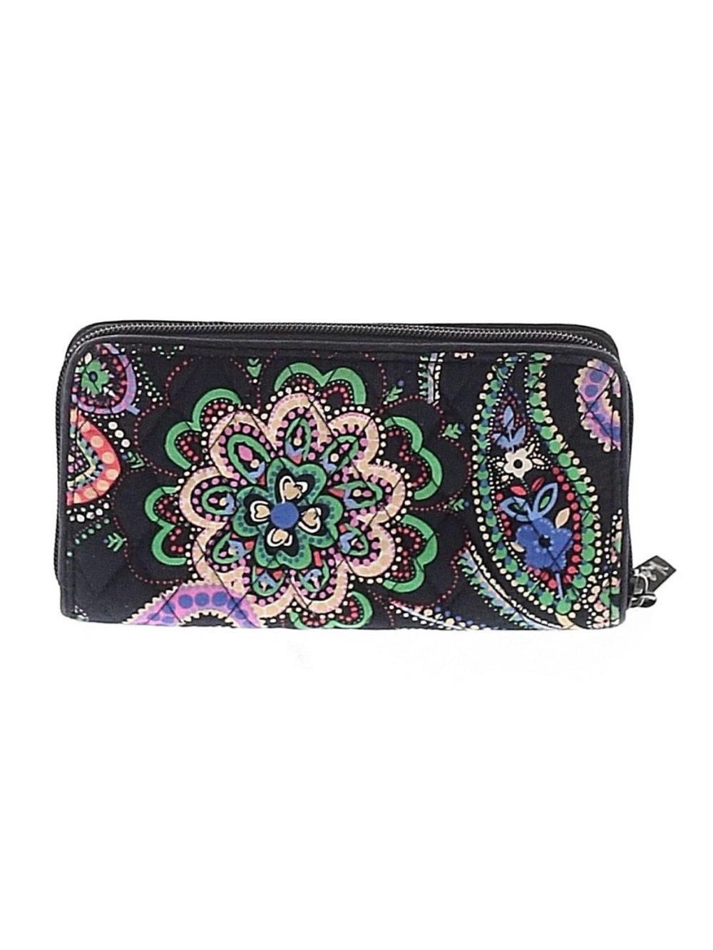 Vera Bradley Kiev Paisley Georgia Zip Around Wallet